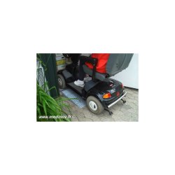 Kit rampe n°2 - 75 cm de large - 3.6 à 7.2 cm de haut - Référence ASCIER02