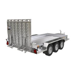 Remorque Porte-voiture/engin Saris Magnum 350 3 S - PTAC 3500 kg - 400 x 182 cm - Triple essieux - Référence MG 400 182 3500 3 S