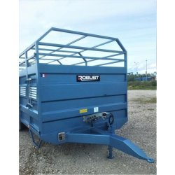R550 - Bétaillère simple essieu - Série lourde renforcée - PTAC 6150 kg - 5,50m pour 8 à 9 bovins