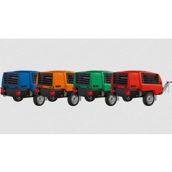 Compresseur mobile de chantier MOBILAIR - Compact, robuste, débit jusqu'à 2,9 m³/min et pression jusqu'à 14 bar