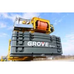 Tms9000-2 grues automotrices - Manitowoc Cranes - charge maximum 100 t - flèche principale 11,2m à 51,6m - hauteur tête de flèche 79,3m