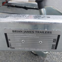 Brian James Tipper Benne Basculante - 4,00 m × 2,00 m - 2024 - PTAC 3500 kg