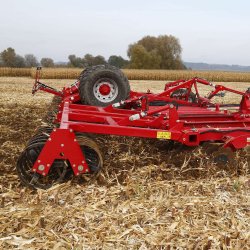Déchaumeur à disques compact Joker RT - Horsch - largeur de travail 5,15 à 12,25 m - 44 à 98 disques - double rouleau oscillant