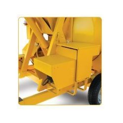 Bétonnière à inversion de marche équipée de générateur idéale pour les chantiers - PENTA 750 hybrid - EDIL LAME