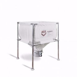 Silos pour granulés de bois - pot d'aspiration - ouverture sur le haut - Flexilo MINI - A.B.S.