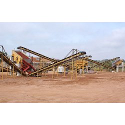 Unité concasseur à sable complète pour production de sable 100m3/h