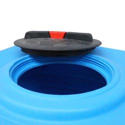 Réservoir PE type CB 500L bleu - stockage alimentaire, chimique et eau de pluie