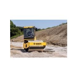 Bw 177 d-5 - Rouleau monocylindre compact Bomag - Poids 6600 kg - Tier4f - Compactage sols non cohérents et liaisons hydrauliques
