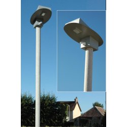 Lampadaire solaire urbain à LED
