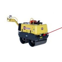 Rouleau duplex VR6500 KF3 - 700 kg - Moteur Diesel Kubota - Pour sol et enrobés