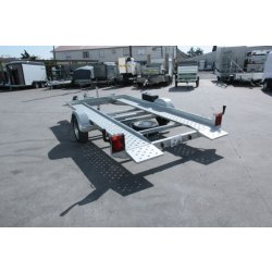 Remorque porte voiture de 1600 kg simple essieu - lider - 39770