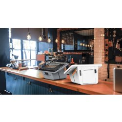 Pack KILOPOS - Caisse enregistreuse tactile avec Windows 10, ETPOS 5, tiroir caisse et afficheur client