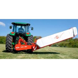 Faucheuse à disques KUHN GMD 240 - largeur de coupe 2,40 m - relevage hydraulique - 6 disques
