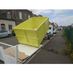 Benne ampliroll 3,5t caisson ouvert 6,4m3  - modèle F 3.2
