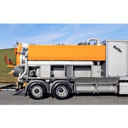 Koks Multivac - Hydrocureur avec blower - 50 m de tuyau haute pression sur enrouleur électrique - Vannes chauffées - ATEX 2 600 m3/h