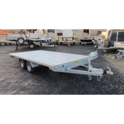 Remorque porte voiture - Humbaur Universal 3000 - châssis acier galvanisé, plancher alu renforcé, 3000 kg PTC