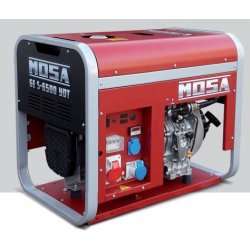 Ge S-6500 YDT Groupe électrogène silencieux - Mosa - moteur diesel Yanmar - 50 Hz - 6.5 kVA (5.2 kW)