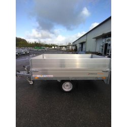 Remorque SARIS - 256x150 cm - PTAC 1350 kg - 1 Essieu - Freinée - Référence K1 256 150 1350 1