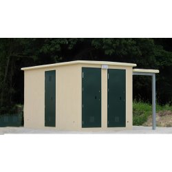 Sanitaires publics extérieurs pmr module une famille
