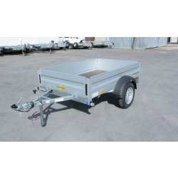 Remorque sans frein Humbaur HA 752113 - bâche plate ou haute, alu et acier - 1376 kg