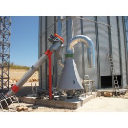 Vis à grains BORGHI pour blé orge maïs céréales et produits vrac - Débit de 8 à 100 t /h