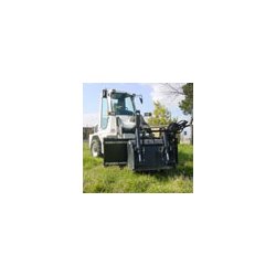 Tractopelle 4.3t - AMOG DK 504.1 - Moteur Perkins, Transmission Hydrostatique, Cabine ROPS/FOPS