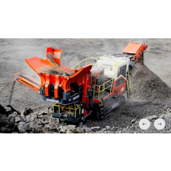 Concasseur à percussion sur chenilles Sandvik QI353 HSI - Nouveau système d'automatisation