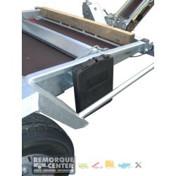 Remorque Porte-Engins Lider - Timon fixe - PTAC 2500 KG - 300 x 145 cm - Feux LEDs - Référence 40850