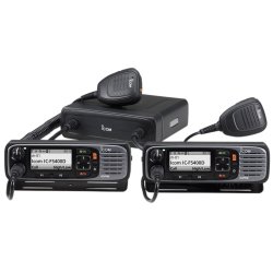 Mobile radio numérique professionnel PMR avec menu intuitif, ergonomique et personnalisable- série IC-F5400D / DP