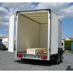 Remorque fourgon - humbaur - 5193 plywood