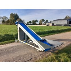 Peseuse ensacheuse KMK WPS 50 - Modèle d'occasion avec tapis chevron PVC et options disponibles