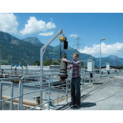 GP - Palan à chaîne GIS AG - Capacité de levage jusqu'à 2500 kg - Protection IP65 - Version monophasée ou triphasée