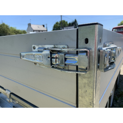 Remorque Tri-benne SARIS - 306 x 170 - PTAC : 3500 kg - 2 Essieux - Freinée - Pompe Electrique - K3 306 170 3500 2 E