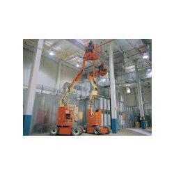 E300ajp hybride - Nacelle articulée JLG - Hauteur de travail 10,97 m - Portée d'action 6,77 m - Capacité 230 kg
