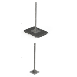 Supports d'antenne OMNI - modulable et transportable jusqu'à 60 m avec fixation multiple