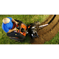 Trancheuse de sol - Zahn R300 - n° de parc : ZAHN R300 - Profondeur de travail 1.22 m