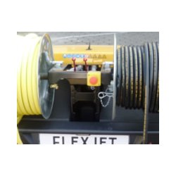FLEXJET50 - Hydrocureuse sur remorque avec moteur Honda 20 cv et cuve 400 litres