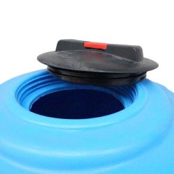 Réservoir PE type CV 5000L bleu - stockage eau de pluie, substances chimiques et alimentaires