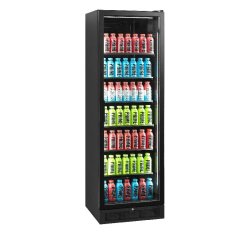Vitrine réfrigérée noire SCU1425H TEFCOLD