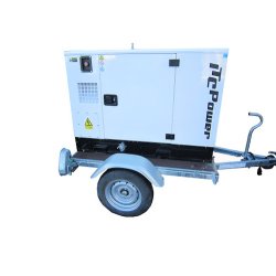 Groupe électrogène industriel diesel 1500tr - RPOWER DY22K(S)E - Insonorisé ou ouvert - 22 kVA / 18 kW