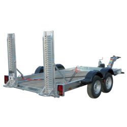 Remorque porte-engins Spéciloc-EVO - ECIM avec rampes aluminium, charge utile 2 785 kg