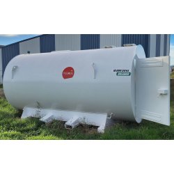 Cuve carburant aviation - 15000L JET-A1 - Réservoir double paroi avec filtration et distribution ATEX