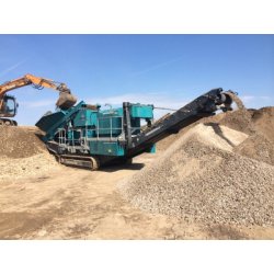 Concasseur giratoire Powerscreen Maxtrak 1000 - mobile sur chenilles, capacité jusqu'à 230 t/h