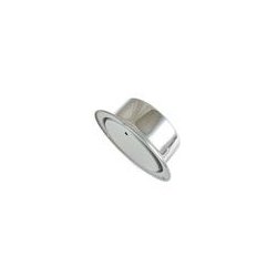 Hygromètre professionnel Naudet - cadran 10 cm - poids 390g - boîtier en laiton chromé