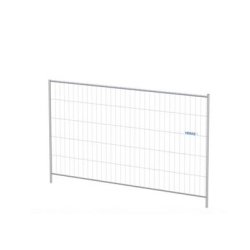 Clôture mobile de chantier 4 tubes m350 - heras m350her - l3500mm - h2000mm