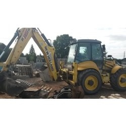 Tractopelle new holland b 115 ban