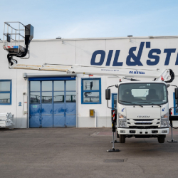 Nacelle sur Camion SCORPION 16 / 16 PRO idéale pour vos travaux en hauteur avec une hauteur de 16 m en Alpes -  disponible en achat neuf et en location de courte à longue durée