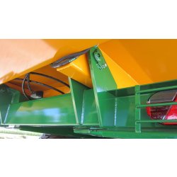 G 140 Benne agricole monocoque - Gourdon SA - charge 14T - essieux boggie et acier SSAB Domex 500