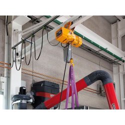 Palan électrique à chaîne ER2M KITO avec chariot motorisé MR2 - capacité 125 kg à 20 t
