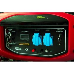Groupe électrogène portable - essence - 7000 W - démarrage électrique et manuel - kit brouette inclus